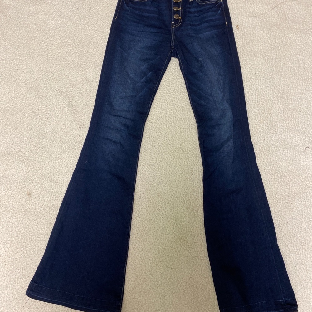 Flying monkey brand. Flare jeans